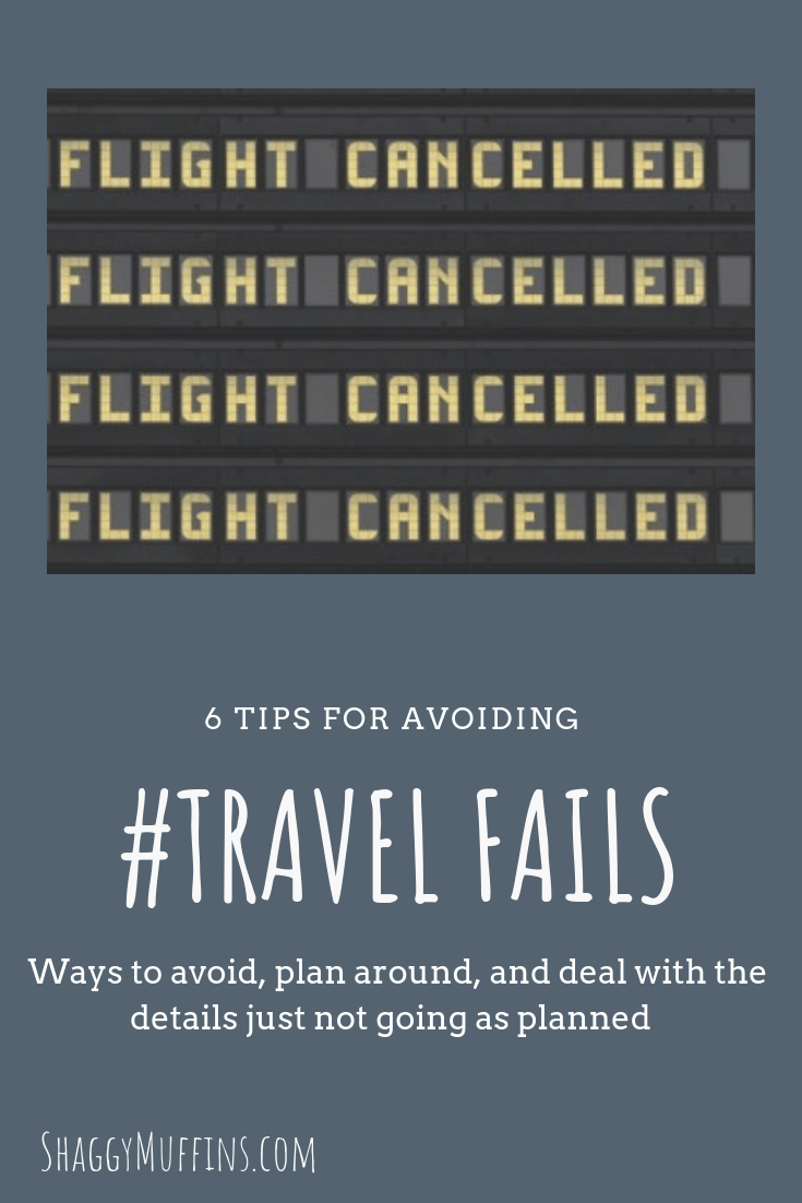6 ways to deal with travel fails