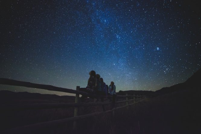 family star gazing