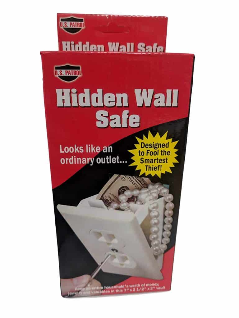 wall outlet concealed safe