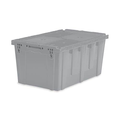 plastic storage bin for garage organization