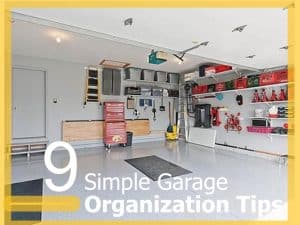 9 Garage Organization Tips